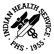 Indian health Services logo, referring office